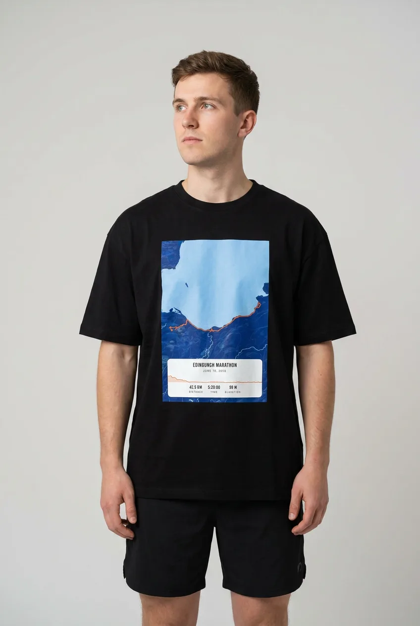 Edinburgh Marathon t-shirt