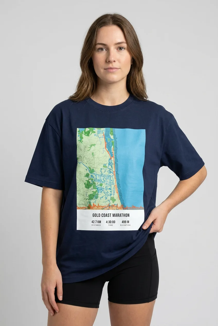 Gold Coast Marathon t-shirt