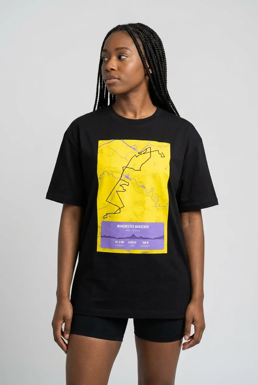 Manchester Marathon t-shirt